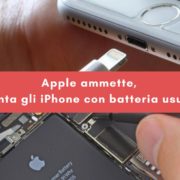 Apple rallenta gli iPhone con batteria usurata